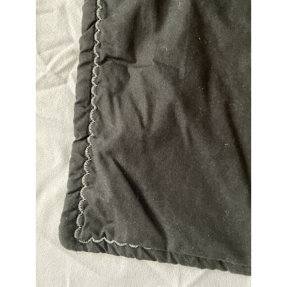 Snoopy Sports-Themed Baby Blanket - Green & Black Reversible - Cartoon Soccer Pr - Picture 10 of 12